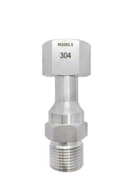 нерж Фитинги резьбовые с накидной гайкой