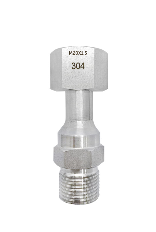 нерж Фитинги резьбовые с накидной гайкой