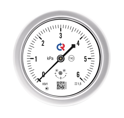 осевое присоединение. 0-10kPa. Резьба G1/4. Класс точности 2