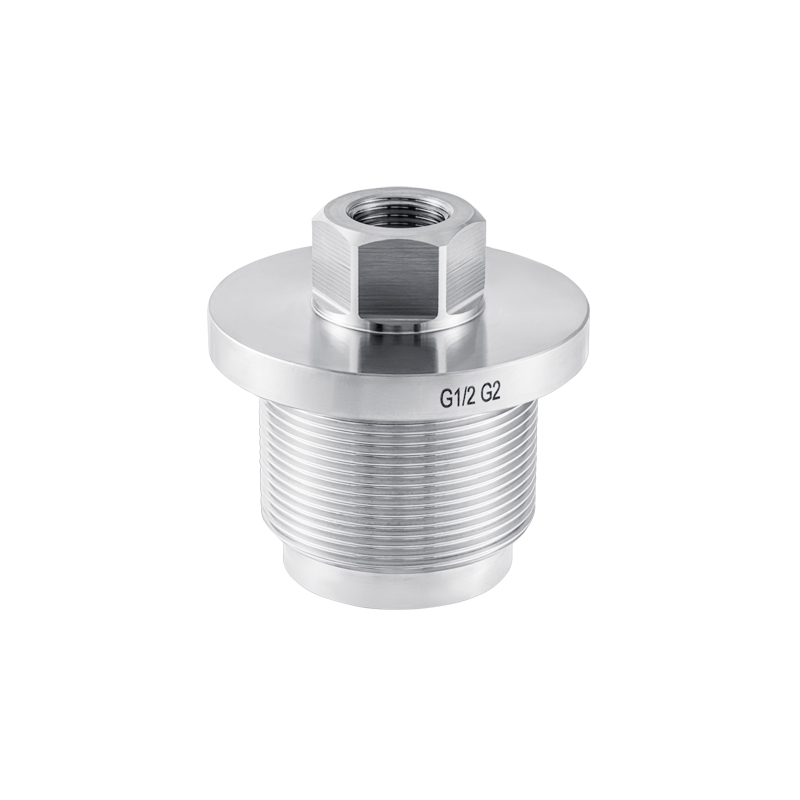 присоединение с фронтальной (открытой) мембраной