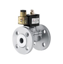 Клапан электромагнитный (соленоидный) двухходовой. Нормально закрытый НЗ. Номинальное напряжение катушки DС 24В. Ду50