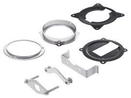 нерж. Фланцы и скобы для манометров