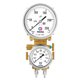 5.3ВБ Манометры дифференциальные мембранные для криогенных применений
