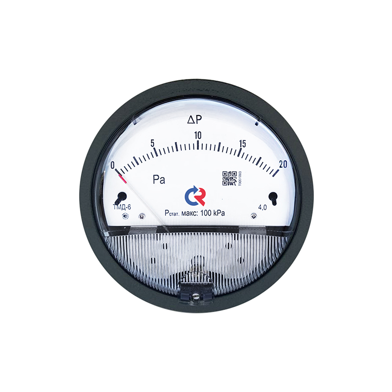 0.Зав.№ Манометры дифференциальные мембранные для измерения низких давлений газов ТМД-6-530